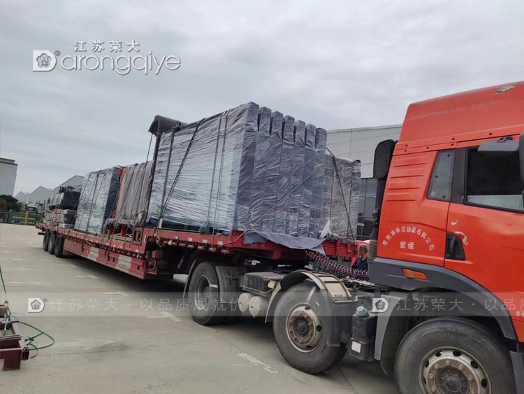 安徽智能公交候車亭發(fā)貨配圖一