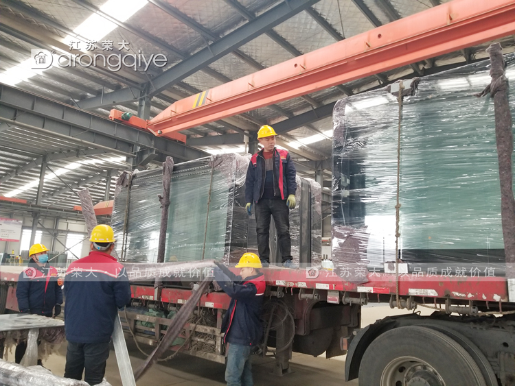 江蘇不銹鋼公交候車亭發貨圖一