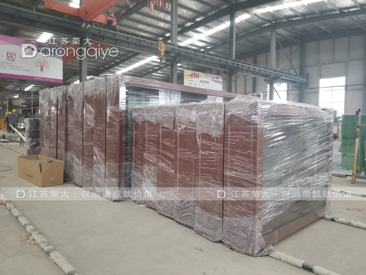 陜西仿古候車亭發貨圖二