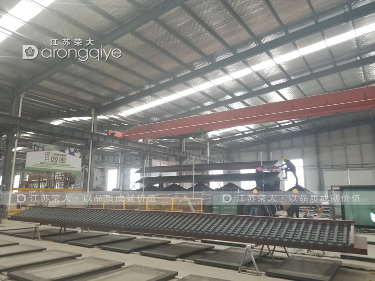 陜西仿古候車亭發貨圖一