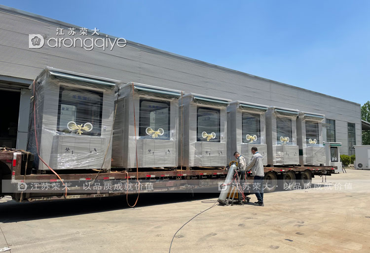 榮大核酸檢測亭批量生產,保證產品有序交付