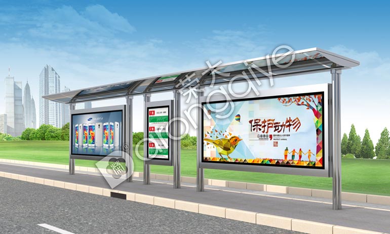 宿遷候車亭生產(chǎn)廠家,哪家生產(chǎn)公交車候車亭好?