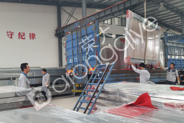 黑龍江公交站臺(tái)候車(chē)亭發(fā)貨圖二