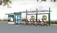 公共自行車棚與公共自行車服務亭完美組合的優勢