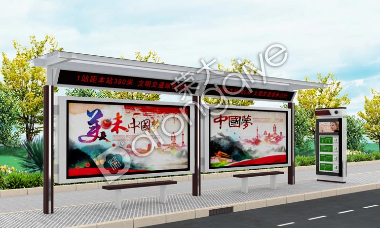 候車亭廣告,最值得做的戶外廣告