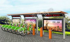 公共自行車(chē)亭,既公交候車(chē)亭之后的又一類(lèi)便民服務(wù)亭